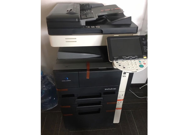 武漢復(fù)印機(jī)出租案例